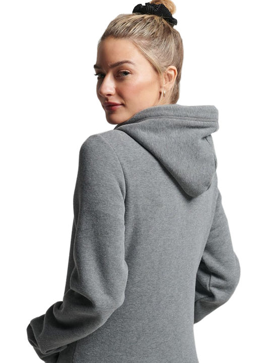 Superdry Women's Hooded Cardigan Gray