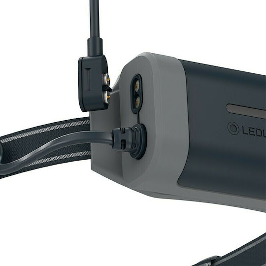 LedLenser Wiederaufladbar Stirnlampe LED IP54 mit maximaler Helligkeit 1200lm Neo9R Schwarz