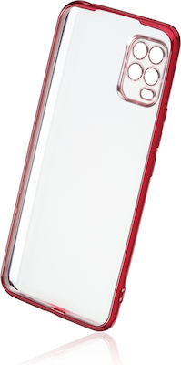 Naxius Plating Silicone Back Cover Red (Xiaomi Mi 10 Lite)