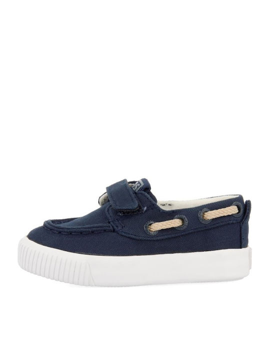Kinder-Mokassins Marineblau