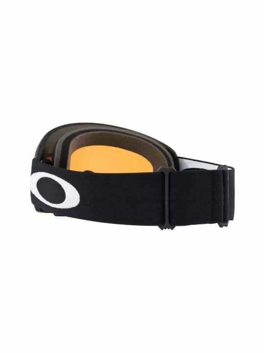 O-Frame 2.0 Pro Μάσκα Σκι & Snowboard Ενηλίκων Μαύρη με Φακό Πορτοκαλί