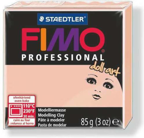 Staedtler Fimo Professional Doll Art Polymer Clay Pink 85gr 8027-432