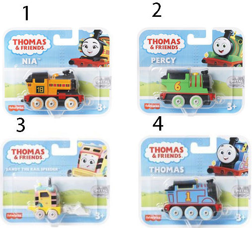 Fisher Price Thomas & Friends Rainbow Train for 3+ years+ Years (Various Designs) 1pc