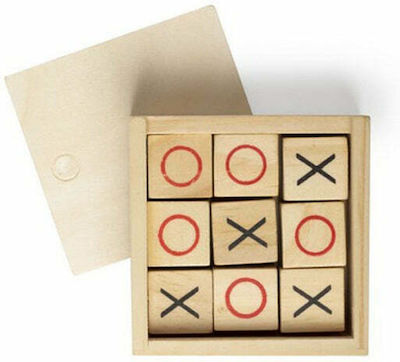 Professor Puzzle Noughts Crosses Can you Get Three in a Row? Wooden Riddle for 6+ Years GA-8