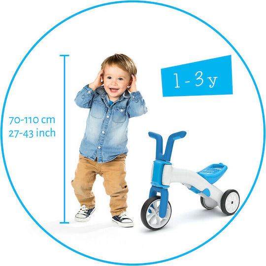 Chillafish Kinderlaufrad Bunzi 2 in 1 Blau