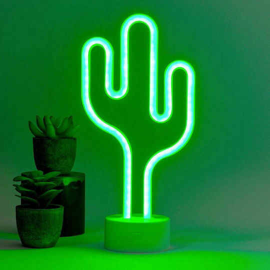 Legami Milano Neon Φωτιστικό LED Θερμό Λευκό Κάκτος