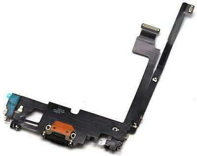 Flex Cable with Charging port in Black colour for iPhone 12 Pro Max