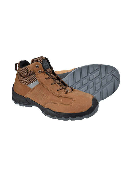 Talan Outdoor Stiefel Arbeit Braun O2 mit Zertifizierung SRC