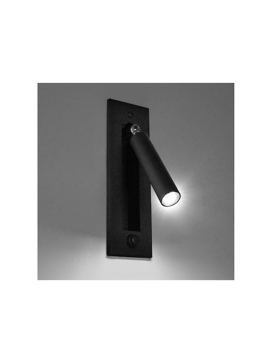 Sollux Enif Einzel Spot mit Fassung G9 in Schwarz Farbe