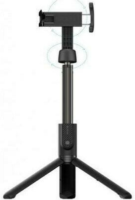 Devia Multifunctional Selfie Stick Cell Phone Tripod Bluetooth Black