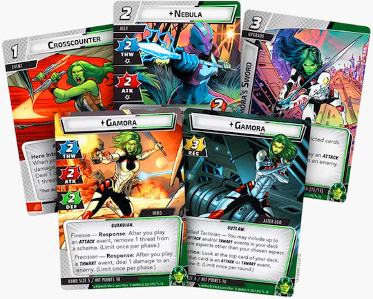 Fantasy Flight Marvel Champions: The Card Game - Gamora Hero Pack