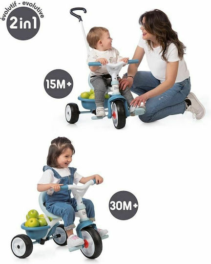 Smoby Be Move με Χειρολαβή Γονέα για 15 Μηνών Μπλε
