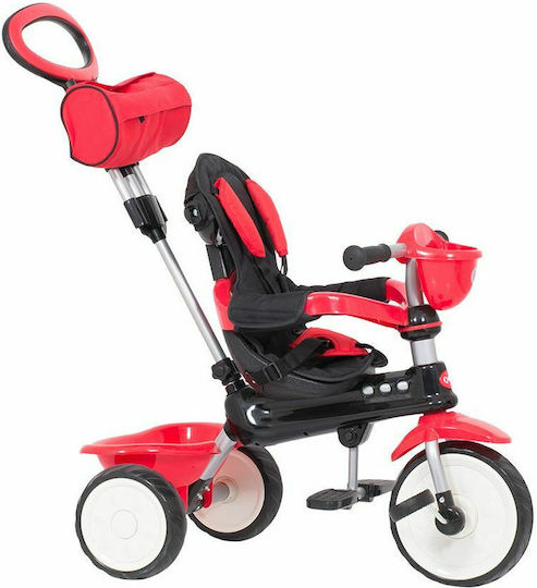 Q Play Comfort Convertible with Parental Handle 4 in 1 for 10 Months Red
