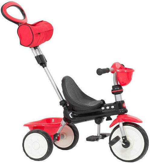 Q Play Comfort Convertible with Parental Handle 4 in 1 for 10 Months Red
