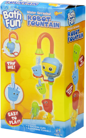 Fio Robot Fountain Bath Fun Παιχνίδι Μπάνιου για 18+ Μηνών