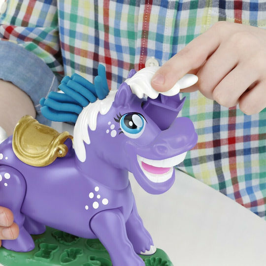 Hasbro Play-Doh Knete - Spiel-Set Animal Crew Naybelle Show Pony für Alter 3+ 3er-Pack