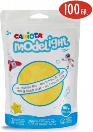 Carioca Modelight Πολύχρωμος Πηλός 100gr (Διάφορα Σχέδια) 1τμχ