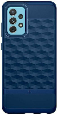 Spigen Caseology Parallax Plastic Back Cover Blue (Galaxy A72)