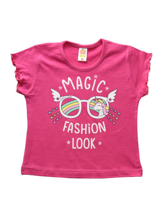 Nina Club Kids Summer Nightwear Fuchsia Nina Club Kids Summer Nightwear Fuchsia