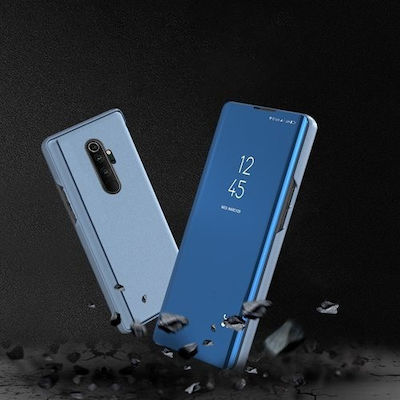 Hurtel Clear View Plastic Book Blue (Poco M4 Pro 5G / Redmi Note 11s 5G)