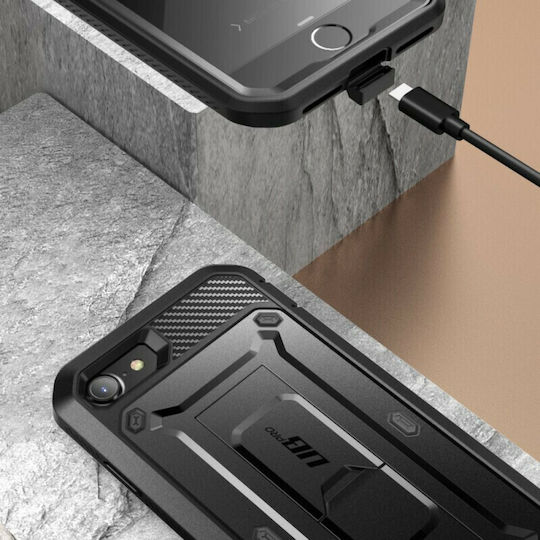 Supcase Unicorn Beetle Pro 360 Full Cover Plastic 2mm Black (iPhone SE 2022/2020)