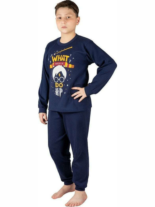 Nina Club Kids Pyjamas Winter Cotton Blue