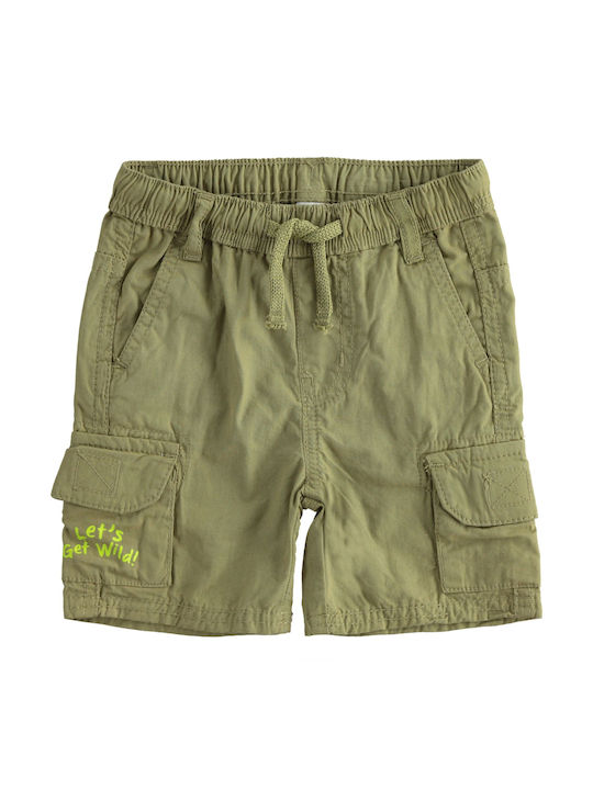 iDO Kinder Shorts/Bermudas Stoff Khaki