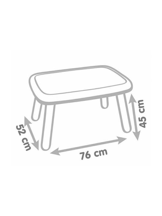 Kids Table made of Plastic Green Smoby