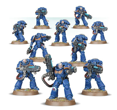 Games Workshop Warhammer 40.000: Space Marines: Primaris Hellblasters Figures 10τμχ