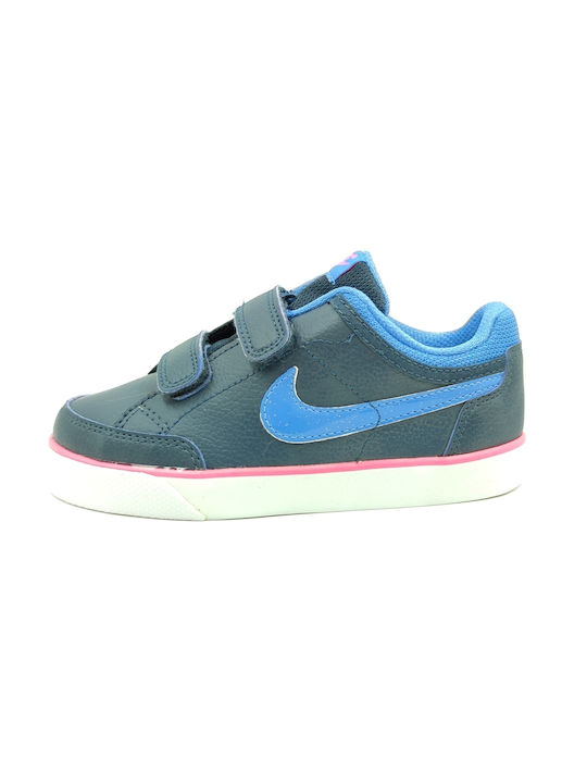 Nike Kids Sneakers with Hoop & Loop Closure Blue