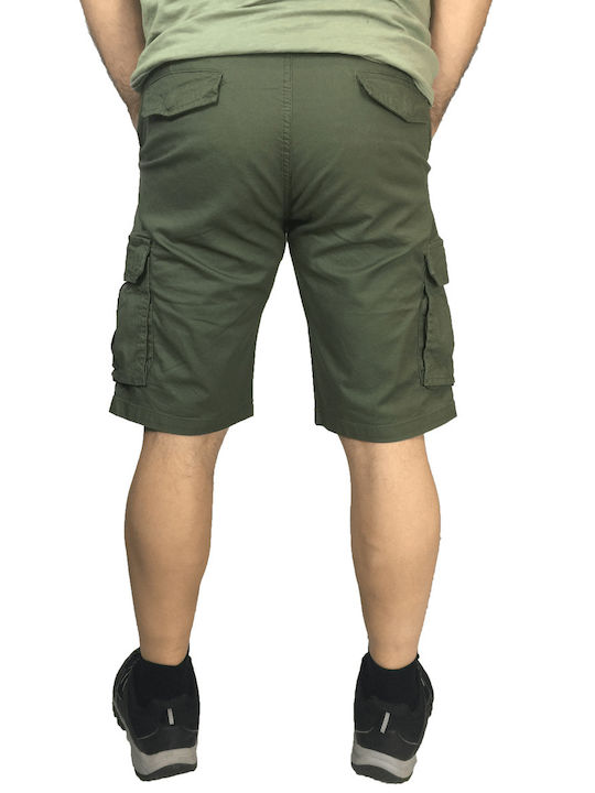 Double Herrenshorts Cargo Khaki