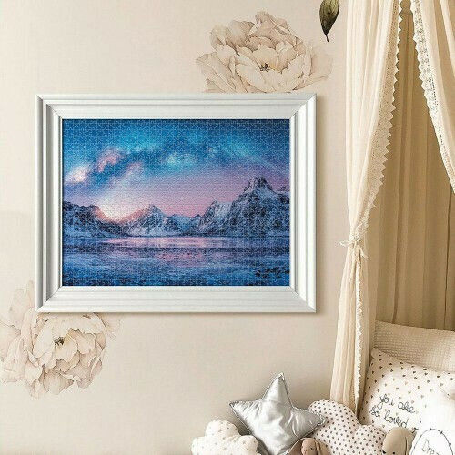 Puzzle Albastru Deschis Peace 2D 500 Piese