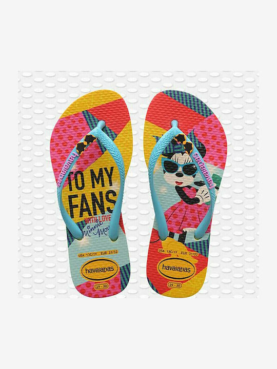 Kids' Flip Flops Minnie Multicolour Slim Disney Cool