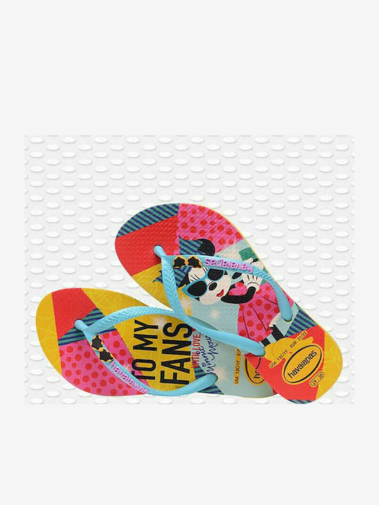 Kids' Flip Flops Minnie Multicolour Slim Disney Cool