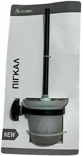 Spring SDS-17777 Metallic Toilet Brush Black