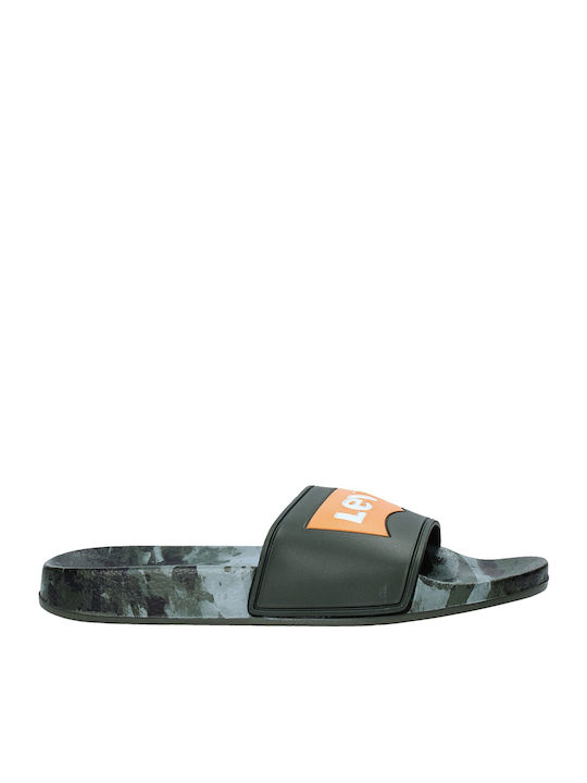 Kids' Slides Khaki Pool Digital