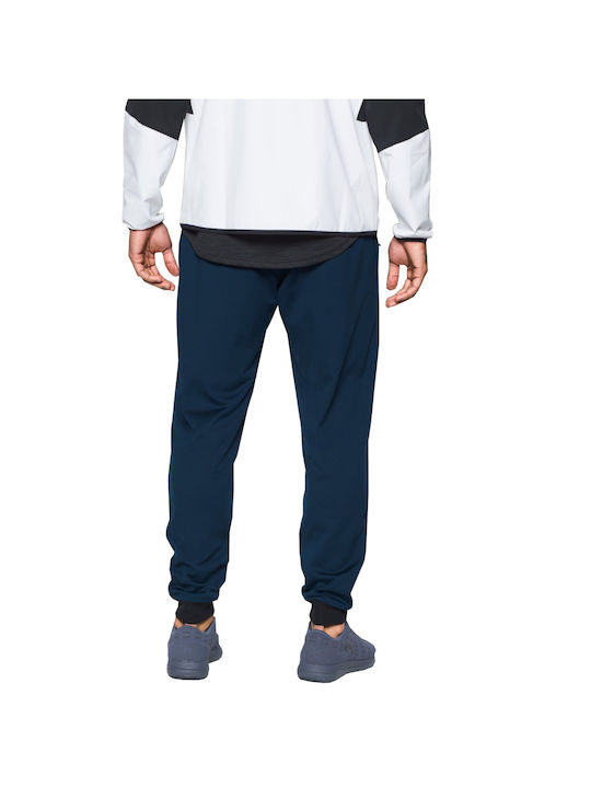 Under Armour Sportsyle Men's Sweatpants with Rubber Navy Blue