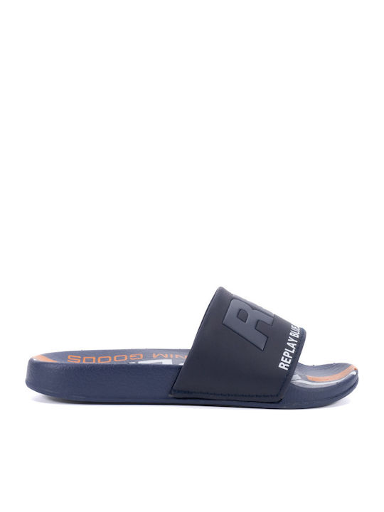 Παιδικές Σαγιονάρες Slides Navy Μπλε Kids Slide Jr Boy