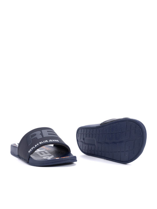 Παιδικές Σαγιονάρες Slides Navy Μπλε Kids Slide Jr Boy