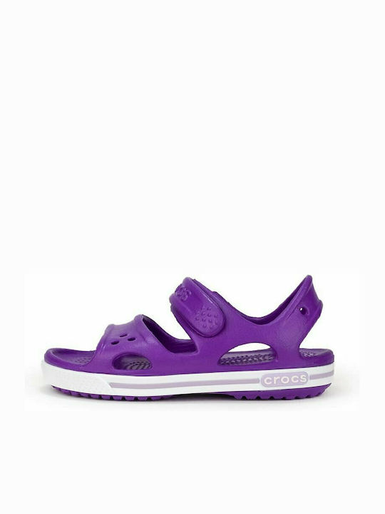 Crocband II Children's Anatomical Beach Shoes Purple