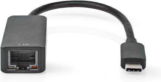Nedis CCGP64960WT02 USB-C Network Adapter with Wired Ethernet Connection