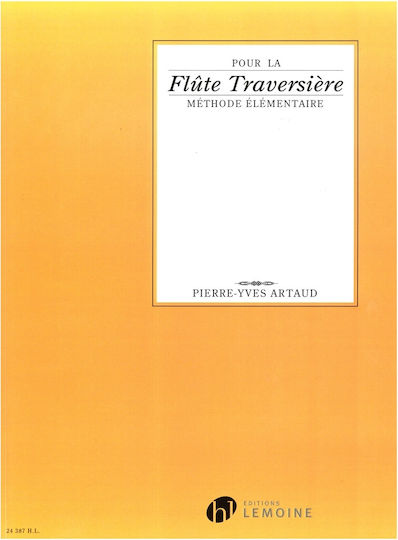Henry Lemoine Artaud Flute Traversiere Μέθοδος Εκμάθησης για Πνευστά
