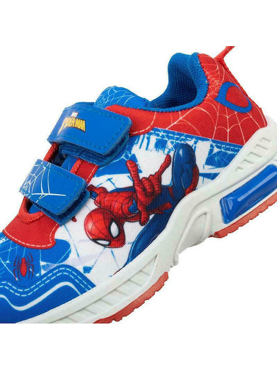 Kids Anatomic Sneakers for Boys with Hoop & Loop Closure Light Blue