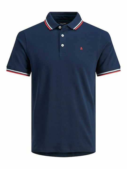 Polo Short Sleeve Blouse Navy Blazer