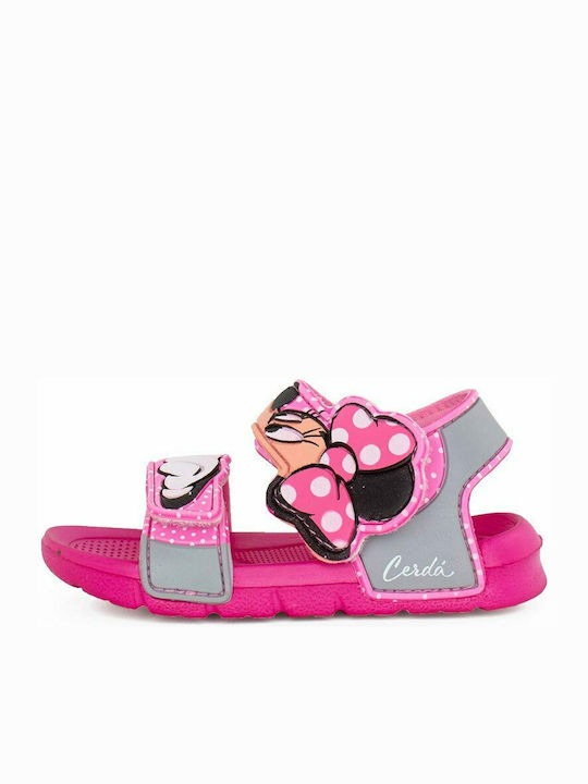Minnie Mouse Kids Beach Shoes Pink