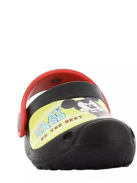 Mickey Παιδικά Σαμπό Θαλάσσης Μαύρα