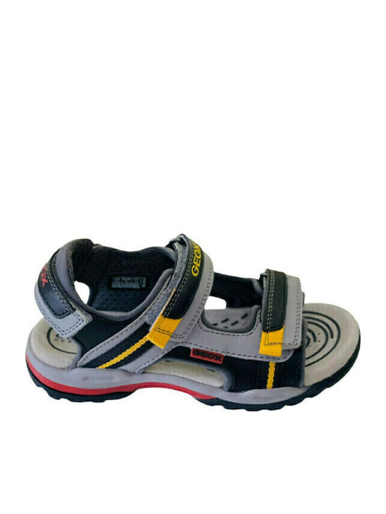 Kinder Sandalen J BOREALIS Anatomisch Schwarz