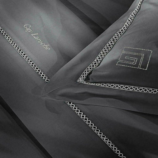 Guy Laroche Sheet Sets King Size 270x280cm. Blend Anthracite 4pcs
