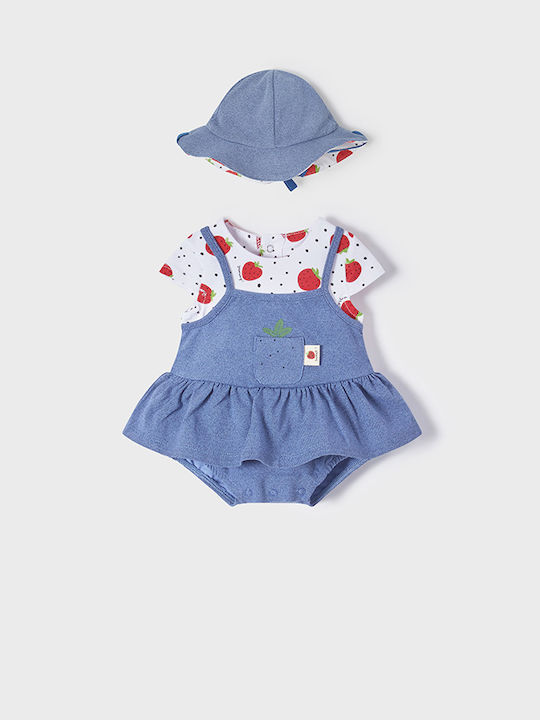 Mayoral Baby Bodysuit Set Short-Sleeved Multicolour