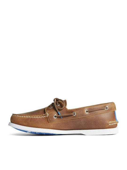 Δερμάτινα Ανδρικά Boat Shoes Tan